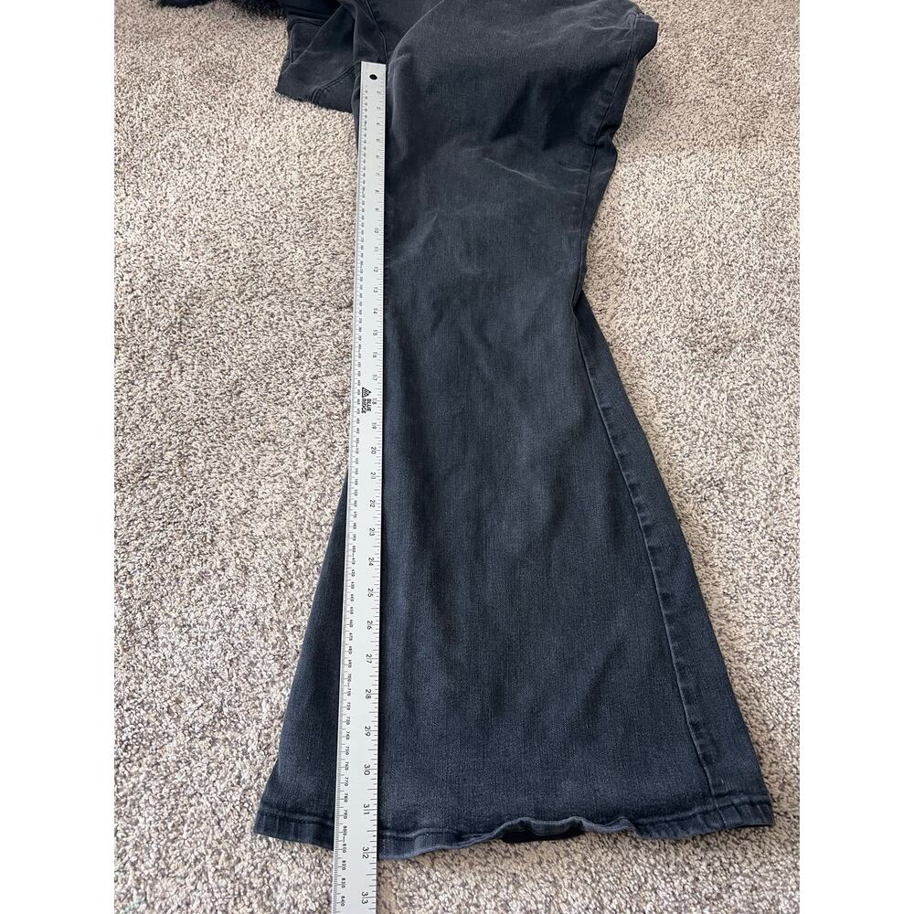 Judy Blue Womens 18W Boho Western Retro Stretchy Pull On Flare‎ Jeans High Rise - Picture 9 of 10